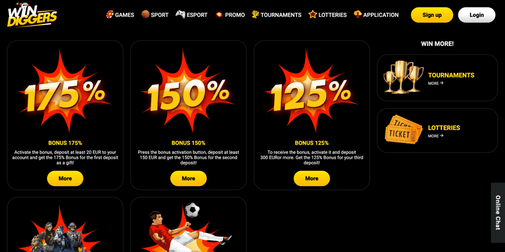 Win Diggers Casino Reviews from Players